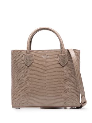 Aspinal Of London Madison leather tote bag - Neutrals