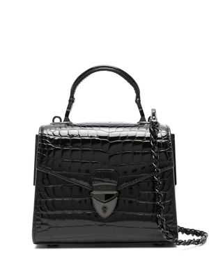 Aspinal Of London Mayfair leather mini bag - Black