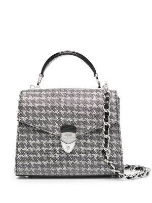 Aspinal Of London Mayfair leather tote bag - Grey