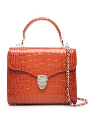 Aspinal Of London Mayfair mini tote bag - Orange