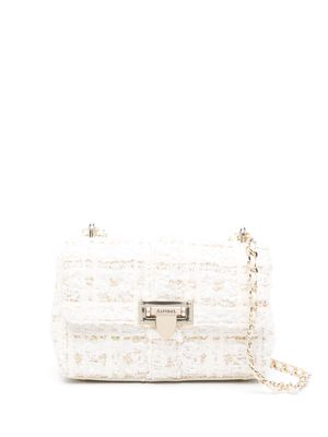 Aspinal Of London micro Lottie shoulder bag - White