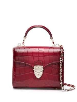 Aspinal Of London mini Mayfair crossbody bag - Red