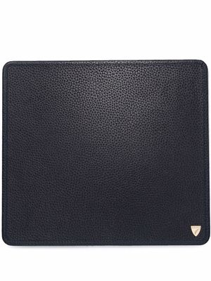Aspinal Of London pebbled leather mouse pad - Blue