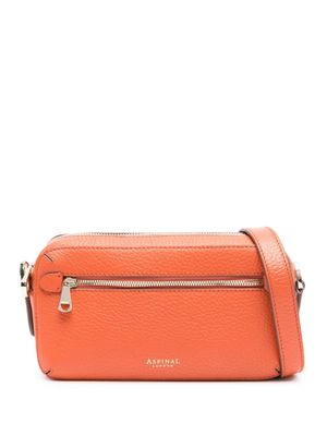 Aspinal Of London Slim Camera cross body bag - Orange