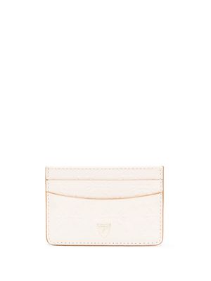 Aspinal Of London slim leather card holder - Neutrals