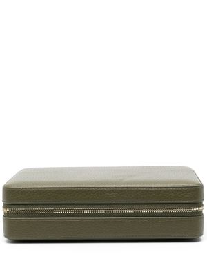 Aspinal Of London Travel Jewellery Case - Green