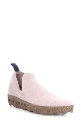 Asportuguesas by Fly London City Sneaker in 060 Marble Pink Tweed/Felt