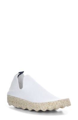 Asportuguesas by Fly London Fly London Care Slip-On Sneaker in White/White S Cafe