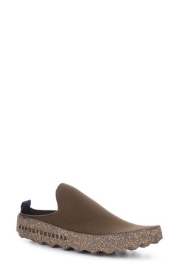 Asportuguesas by Fly London Knit Clog in Brown S Cafe
