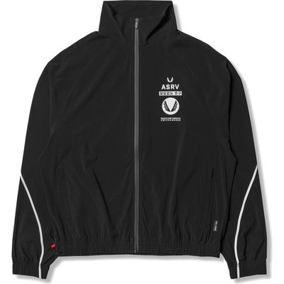 ASRV Aerotex Track Jacket in Black/White 