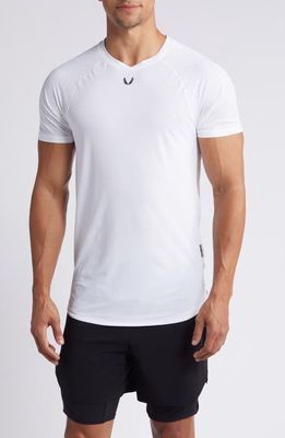 ASRV Laser Vent Established Training T-Shirt in White 