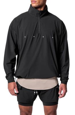ASRV Tetra-Lite Quarter Zip Pullover in Black