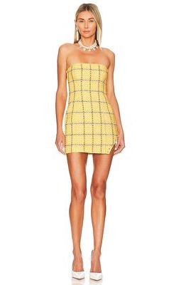 ASSIGNMENT Cady Mini Dress in Yellow