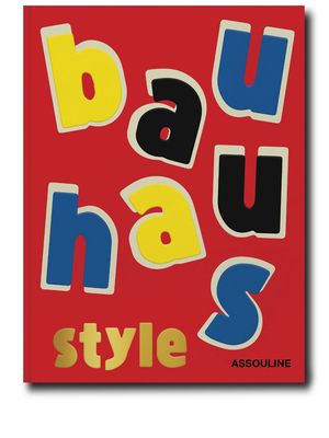 Assouline Bauhaus Style book - Red