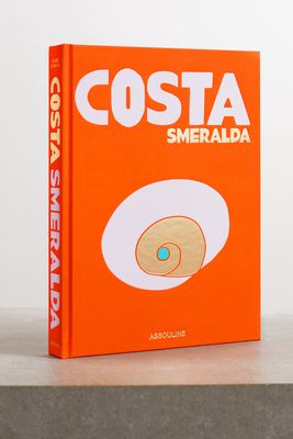 Assouline - Costa Smeralda By Cesare Cunaccia Hardcover Book - Orange