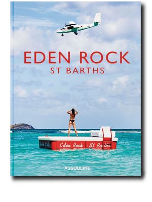 Assouline Eden Rock St Barths by Vassi Chamberlain hardcover book - Red