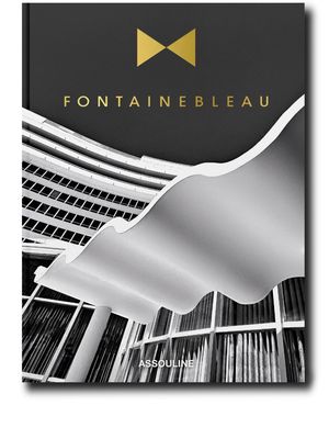 Assouline Fontainebleau hardcover book - Grey