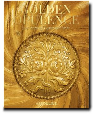 Assouline Golden Opulence: 500 Years of Luxuriant Style silk book