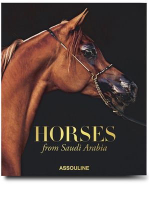 Assouline Horses from Saudi Arabia book - Black