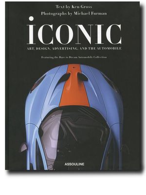 Assouline Iconic: Art, Design, Advertising, and the Automobile book - Black