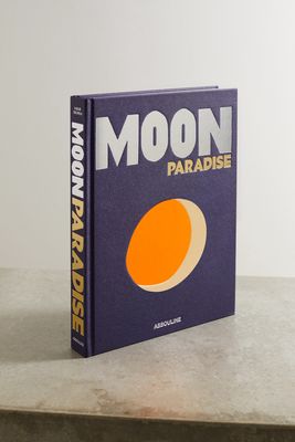 Assouline - Moon Paradise By Sarah Cruddas Hardcover Book - Black