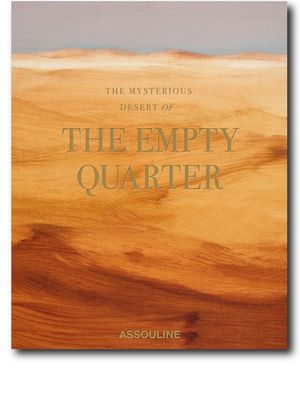 Assouline The Mysterious Desert of The Empty Quarter book - Orange