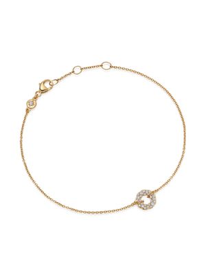 Astley Clarke 14kt yellow gold Asteri diamond bracelet