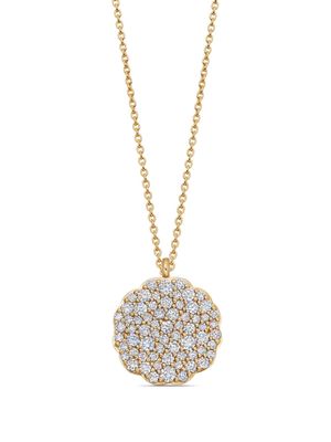 Astley Clarke 14kt yellow gold Asteri diamond locket necklace