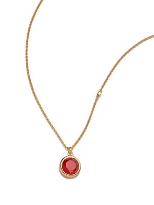 Astley Clarke agate-pendant necklace - Gold