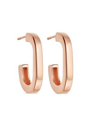 Astley Clarke chunky square-hoop earrings - Pink