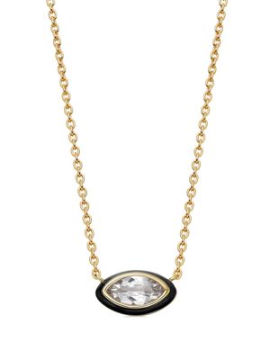 Astley Clarke Flare topaz-pendant necklace - Gold