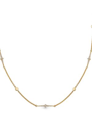 Astley Clarke Gold Luna Light station necklace