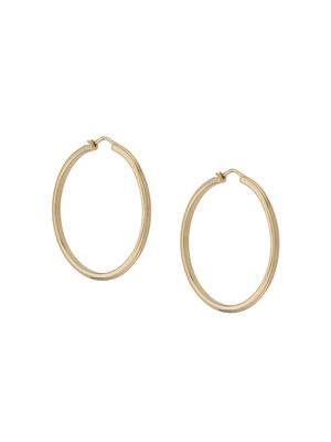 Astley Clarke large Linia hoop earrings - Gold