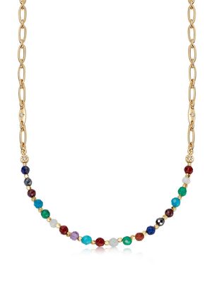 Astley Clarke Orbit and Biography necklace - Gold