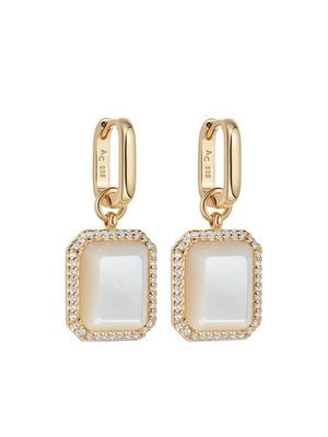 Astley Clarke Ottima mother-of-pearl earrings - Gold