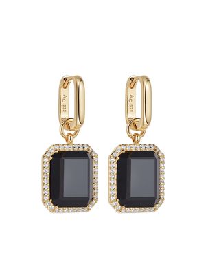 Astley Clarke Ottima onyx earrings - Gold