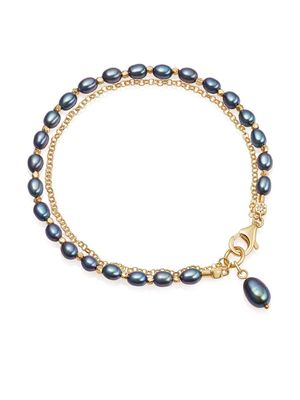 Astley Clarke Peacock Pearl Biography layered bracelet - Gold