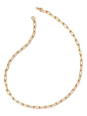 Astley Clarke polished-finish square-link necklace - Gold