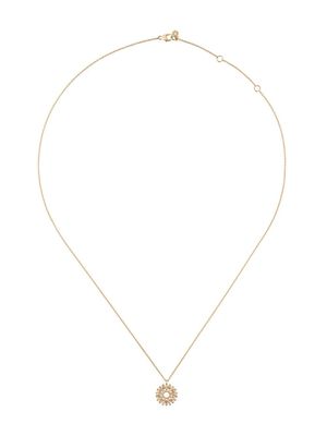 Astley Clarke Rising Sun diamond pendant necklace - Metallic