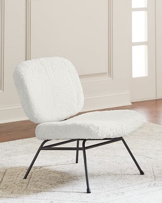 Astor Faux-Fur Accent Chair