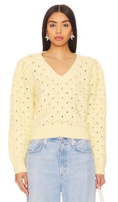 ASTR the Label Bianca Sweater in Yellow