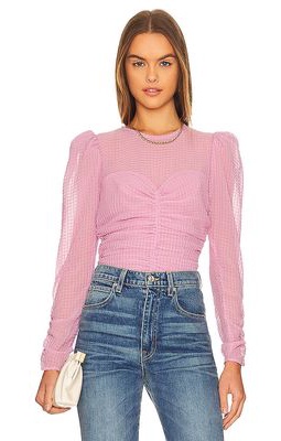 ASTR the Label Dalma Top in Pink