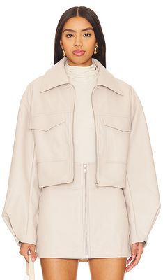 ASTR the Label Tracy Jacket in Cream