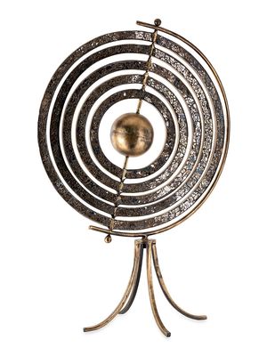 Astrid Decorative Globe Accent - Bronze Multi Colored