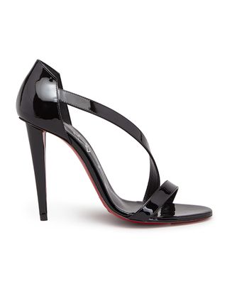 Astridal Patent Strappy Red Sole Sandals