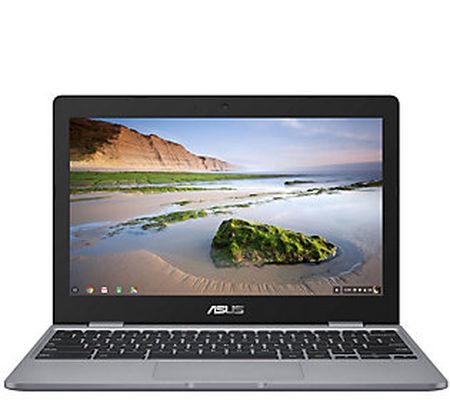 ASUS 11.6" Chromebook Intel Laptop 4GB RAM 32GBeMM