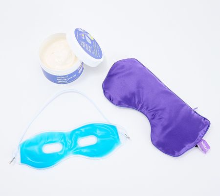 Asutra Melt Away Pain Relief Body Butter & Sleep Mask Set