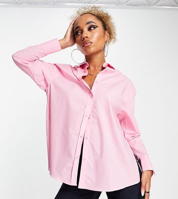 ASYOU oversized shirt in pink