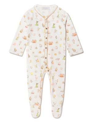 Atelier Choux Bebé Choux graphic-print pajamas - White