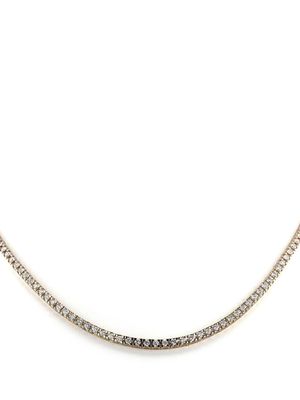 Atelier Collector Square 2020 rose gold diamond necklace - Pink